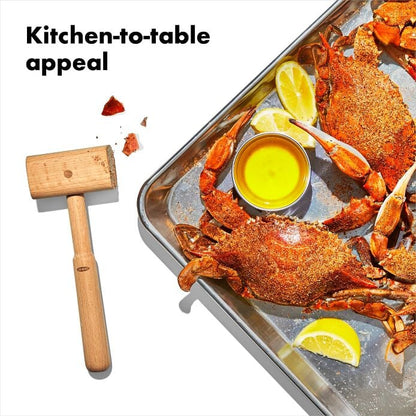 Wooden Seafood Mallet - US 9038
