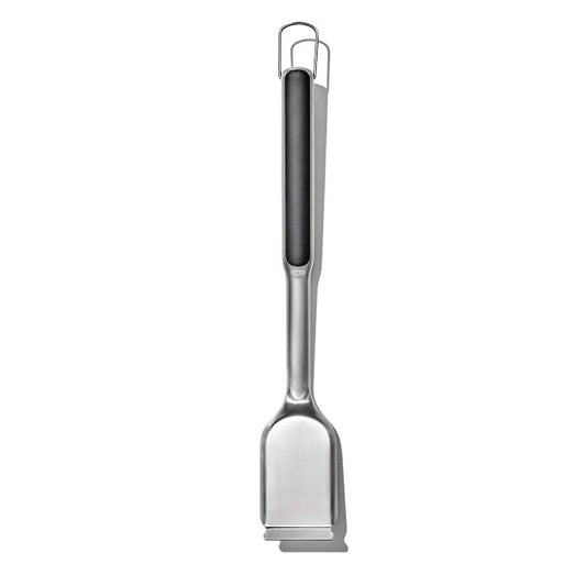Coiled Grill Brush With Replaceable Head - US 6419