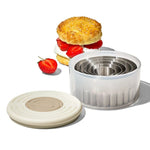 Double-Sided Cookie and Biscuit Cutter - US 6634