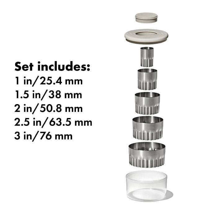 Double-Sided Cookie and Biscuit Cutter - US 6634