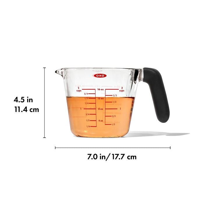 2 Cup Glass Measuring Cup - US 9558