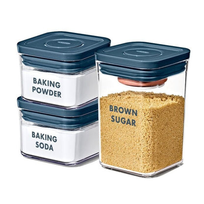 8-Piece Prelabeled Baking POP Container Set - US 9189