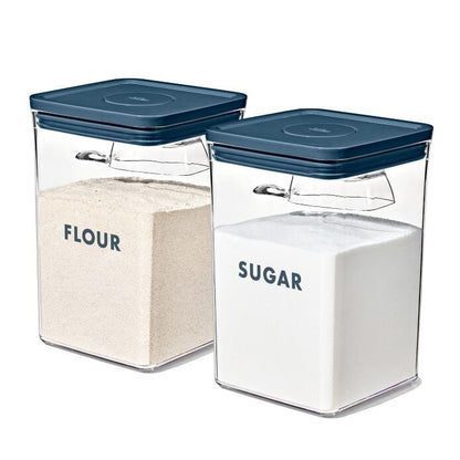 8-Piece Prelabeled Baking POP Container Set - US 9189
