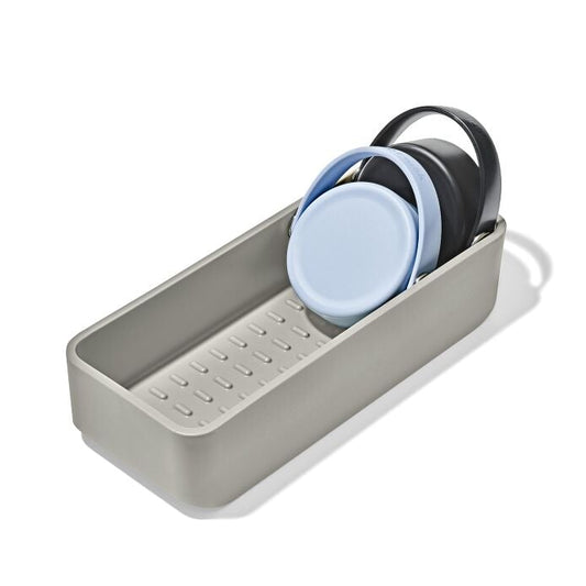 Water Bottle Organizer with Accessory Bin - US 0149