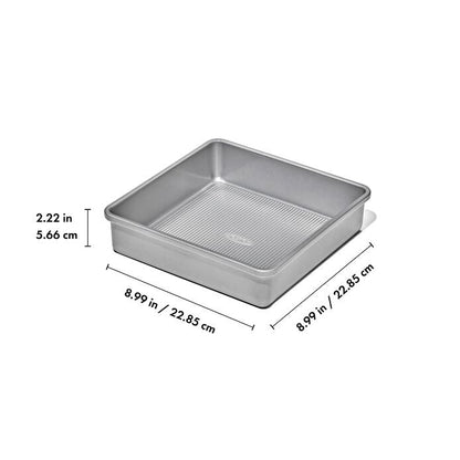 Nonstick Pro Clear Coated 9in Square Cake Pan - US 1458