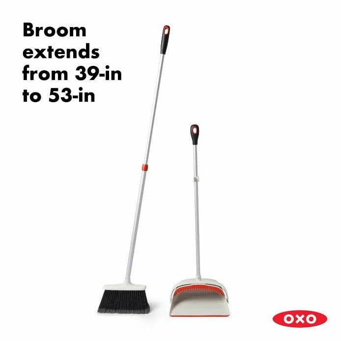 Large Sweep Set with Extendable Broom - US 8830