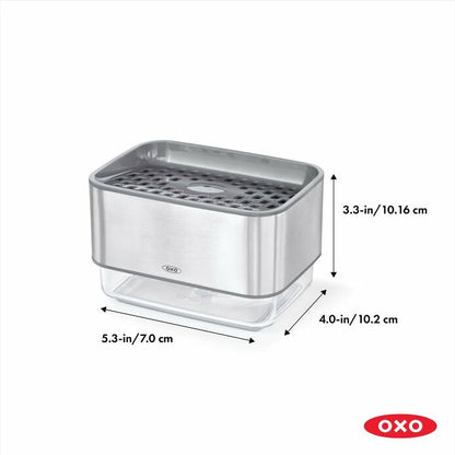 Soap Dispensing Sponge Holder - US 7651