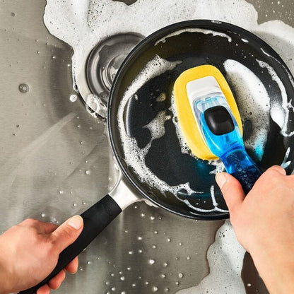 Soap Dispensing Dish Sponge - US 5627