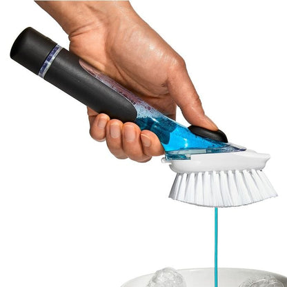 Soap Dispensing Dish Brush - US 6384