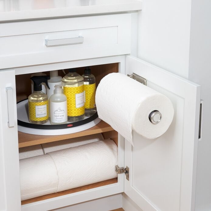 Steady Mounted Paper Towel Holder - US 5411
