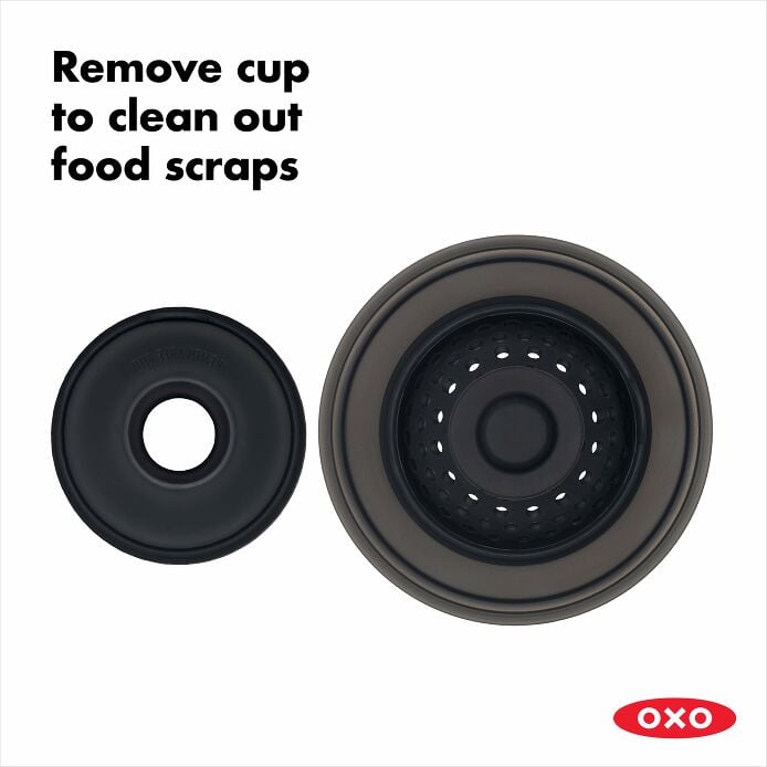 2-in-1 Silicone Sink Strainer with Stopper - US 1432