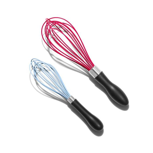 2 Pc Silicone Whisk Set - US 5388
