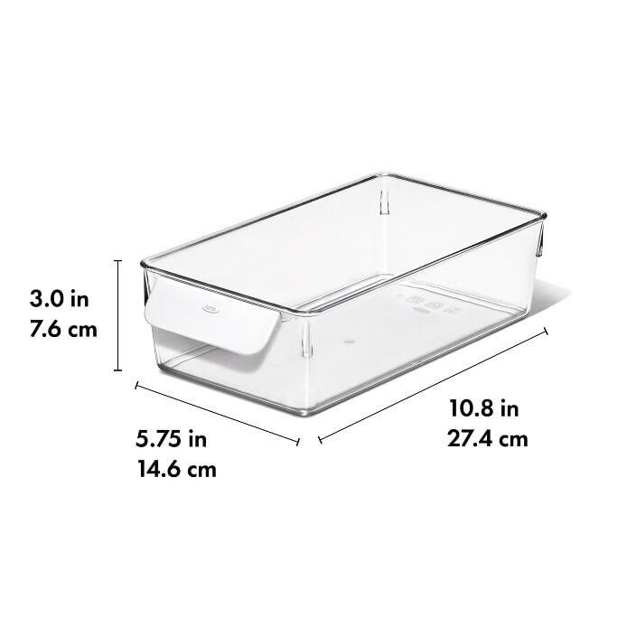 Refrigerator Storage Bin 5 In X 10 In - US 4573
