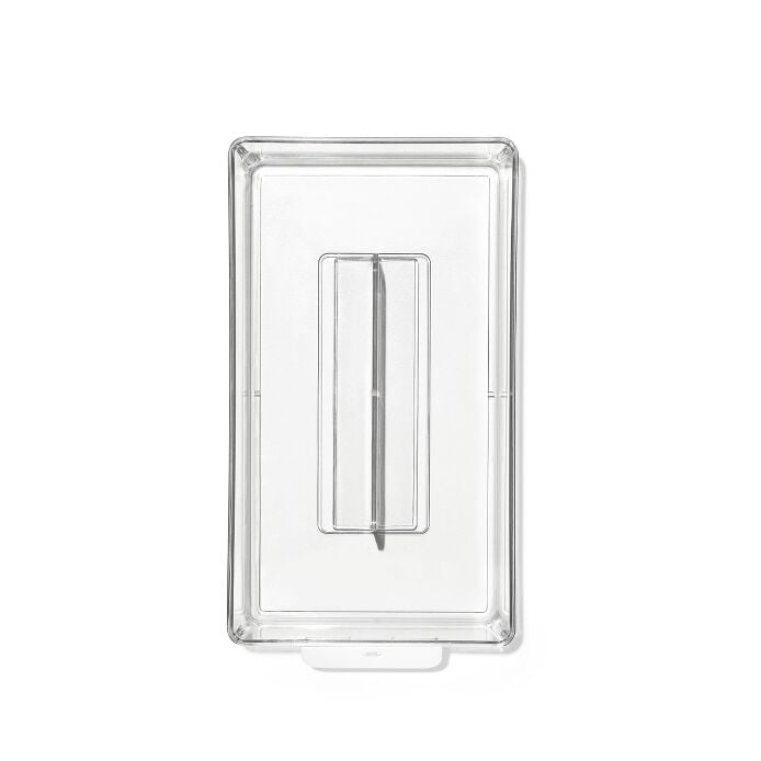 Adjustable Refrigerator Storage Bin - US 6359