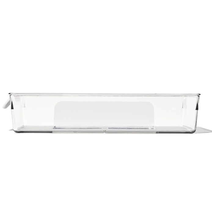 Adjustable Refrigerator Storage Bin - US 6359