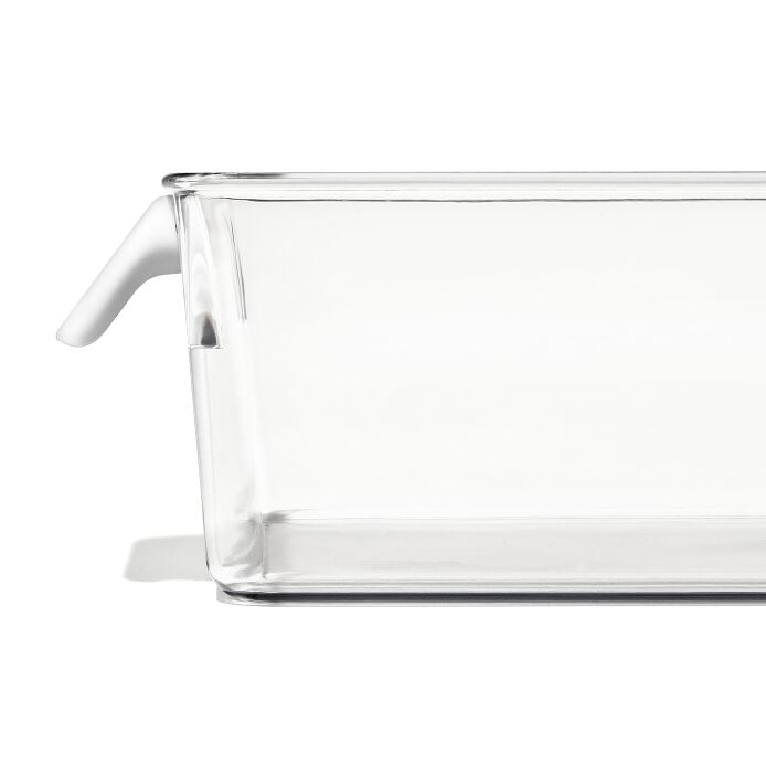 Adjustable Refrigerator Storage Bin - US 6359