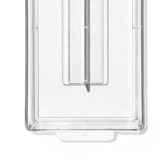 Adjustable Refrigerator Storage Bin - US 6359