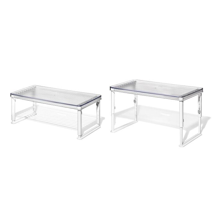 Adjustable Refrigerator Shelf Riser - US 1516