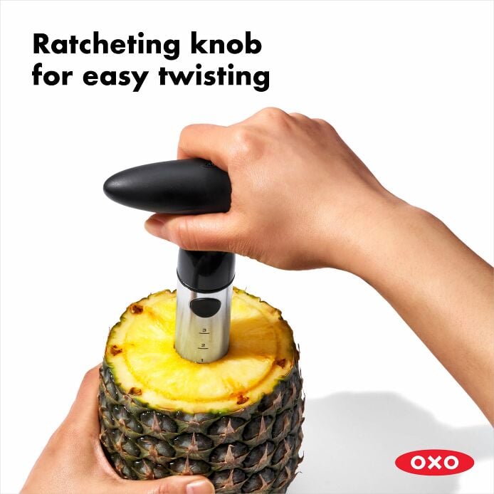 Stainless Steel Pineapple Slicer - US 3977