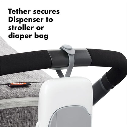 OXO TOT 2-Pack On-the-Go Wipes Dispenser, Gray - US 1905