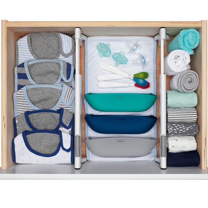 OXO TOT Expandable Dresser Drawer Divider - 4 Pack - US 6053