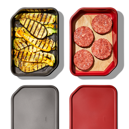 Outdoors Grilling Prep and Carry System - US 9006