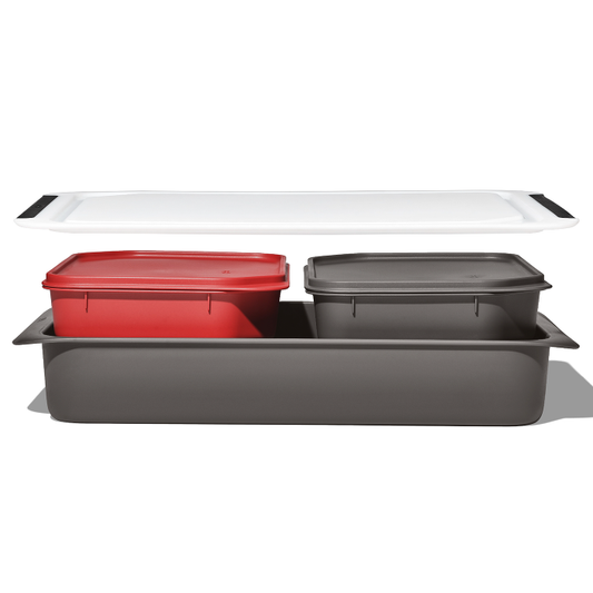 Outdoors Grilling Prep and Carry System - US 9006