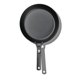 Outdoor 12-inch Carbon Steel Pan with Removable Handle - US 8761