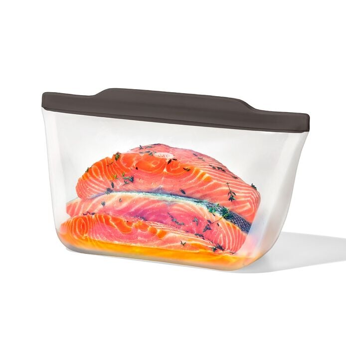Outdoor Silicone Reusable Stand Up Bag Half Gallon (64 oz) - US 8803