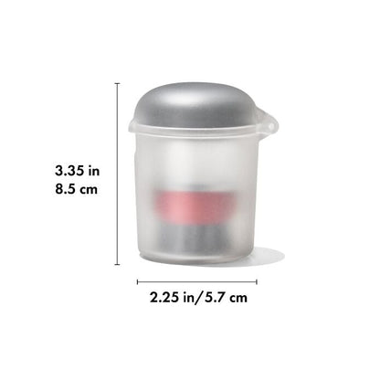 Outdoor Soap Dispensing Dish Brush with Storage Case - US 7266