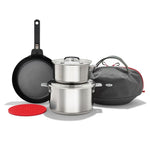 Outdoor Camp Cookware Set with Travel Bag - US 7168