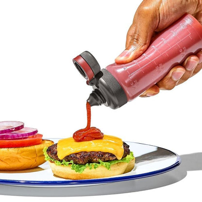 Outdoor 7-Piece Spice Shaker & Squeeze Bottle Set - US 3571