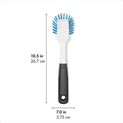 Nylon Bristle Dish Brush with Refills - US 9964