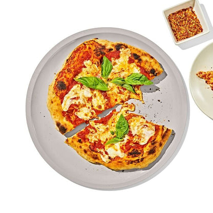 Non-Stick Pro Ceramic Coated Metal Bakeware 14" Pizza Pan - Biscuit - US 5533