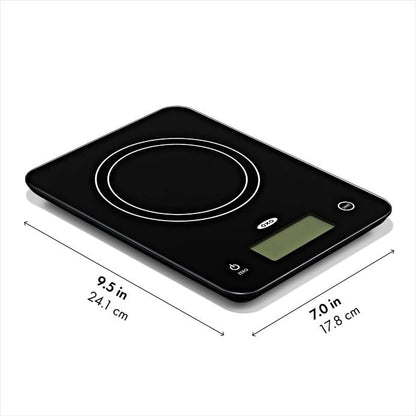 OXO Good Grips 22 lb Everyday Glass Food Scale - US 4249