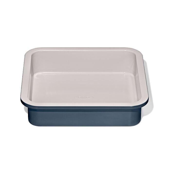 Non-Stick Pro Ceramic Coated Metal Bakeware 9” Square Cake Pan – Storm Blue - US 4981