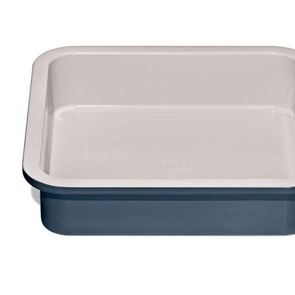 Non-Stick Pro Ceramic Coated Metal Bakeware 9” Square Cake Pan – Storm Blue - US 4981
