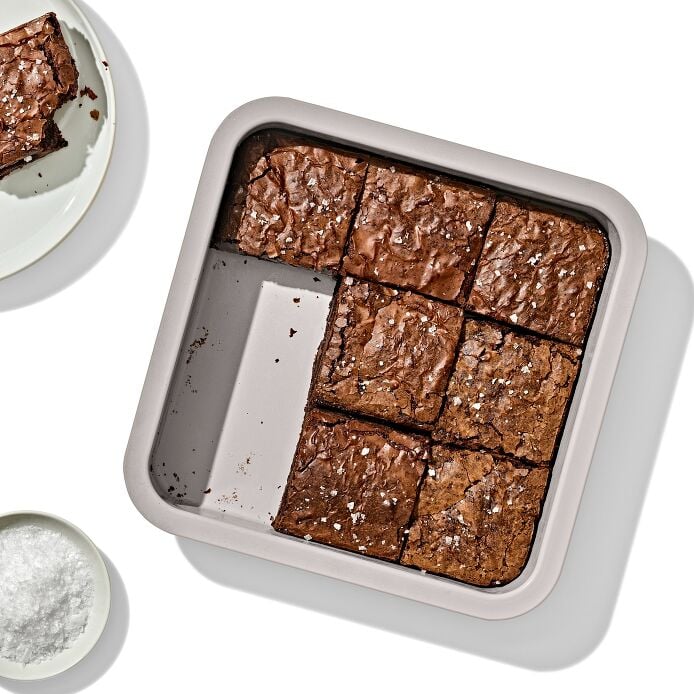 Non-Stick Pro Ceramic Coated Metal Bakeware 9” Square Cake Pan – Storm Blue - US 4981