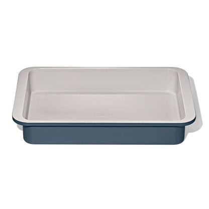 Non-Stick Pro Ceramic Coated Metal Bakeware 9” x 13” Cake Pan – Storm Blue - US 4706