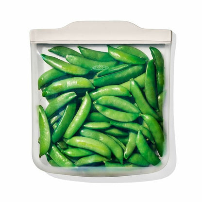 Silicone Reusable Bag - 4 Piece Starter Set - Oat/Lagoon - US 9503