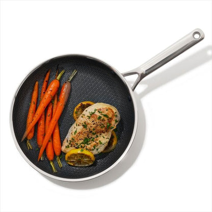 Trident Hybrid Non-Stick Stainless Steel 10 in Fry Pan - US 8889