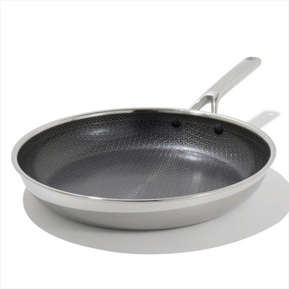 Trident Hybrid Non-Stick Stainless Steel 12 in Fry Pan - US 4583