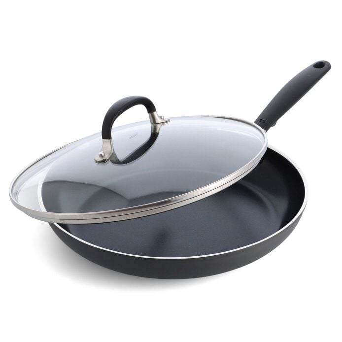 OXO Stainless Steel Everyday 12 in Frypan with Lid - US 1993