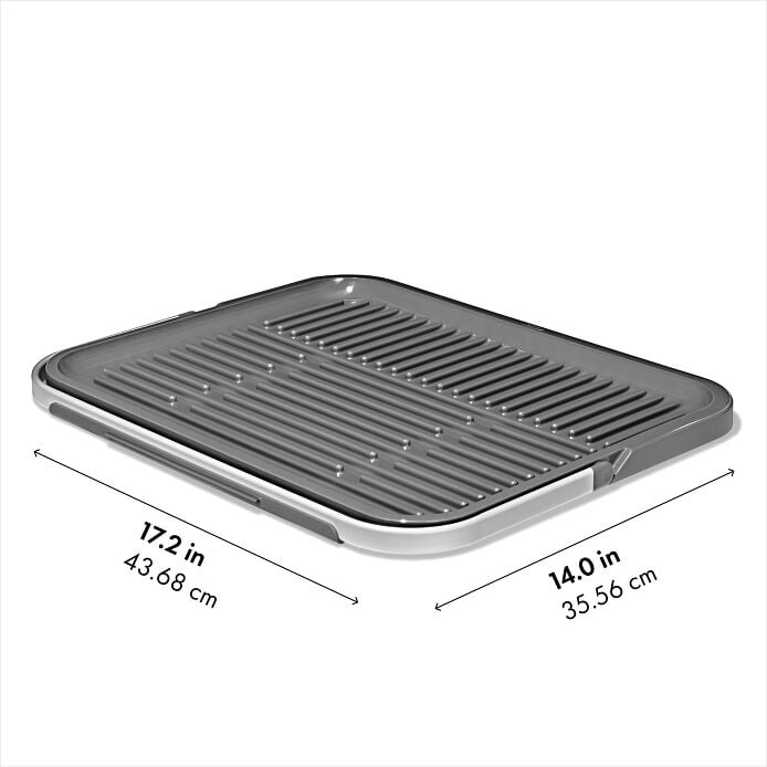 OXO Good Grips Compact Drying Rack with Dish Rest - US 5027