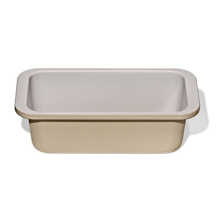 Non-Stick Pro Ceramic Coated Metal Bakeware 1 lb Loaf Pan - Biscuit - US 0024