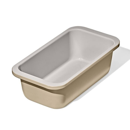Non-Stick Pro Ceramic Coated Metal Bakeware 1 lb Loaf Pan - Biscuit - US 0024