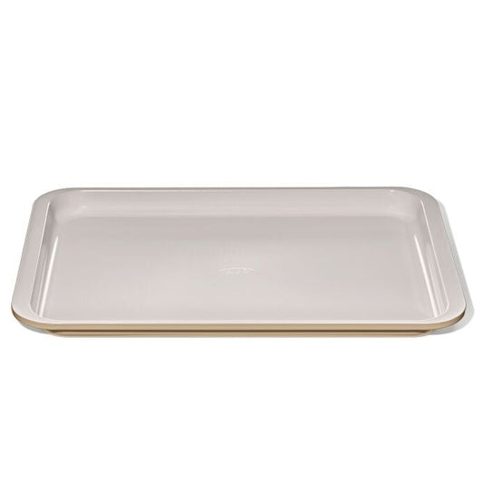 Non-Stick Pro Ceramic Coated Metal Bakeware Half Sheet Pan - Biscuit - US 7568