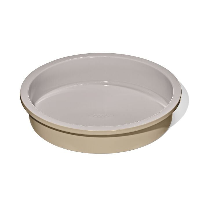 Non-Stick Pro Ceramic Coated Metal Bakeware 9" Round Cake Pan - Biscuit - US 5128