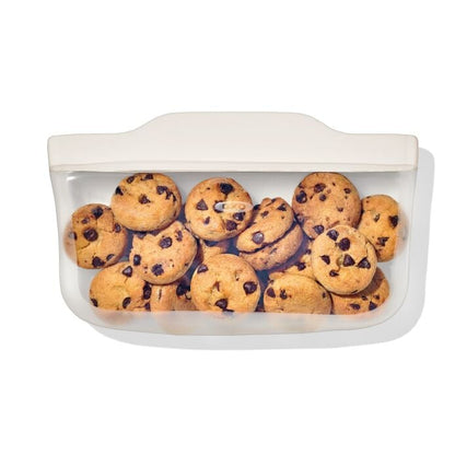 Silicone Reusable Bag - Snack Bag (12 oz) - Oat - US 9040