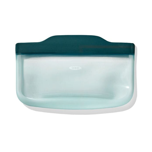 Silicone Reusable Bag - Snack Bag (12 oz) - Lagoon - US 3226
